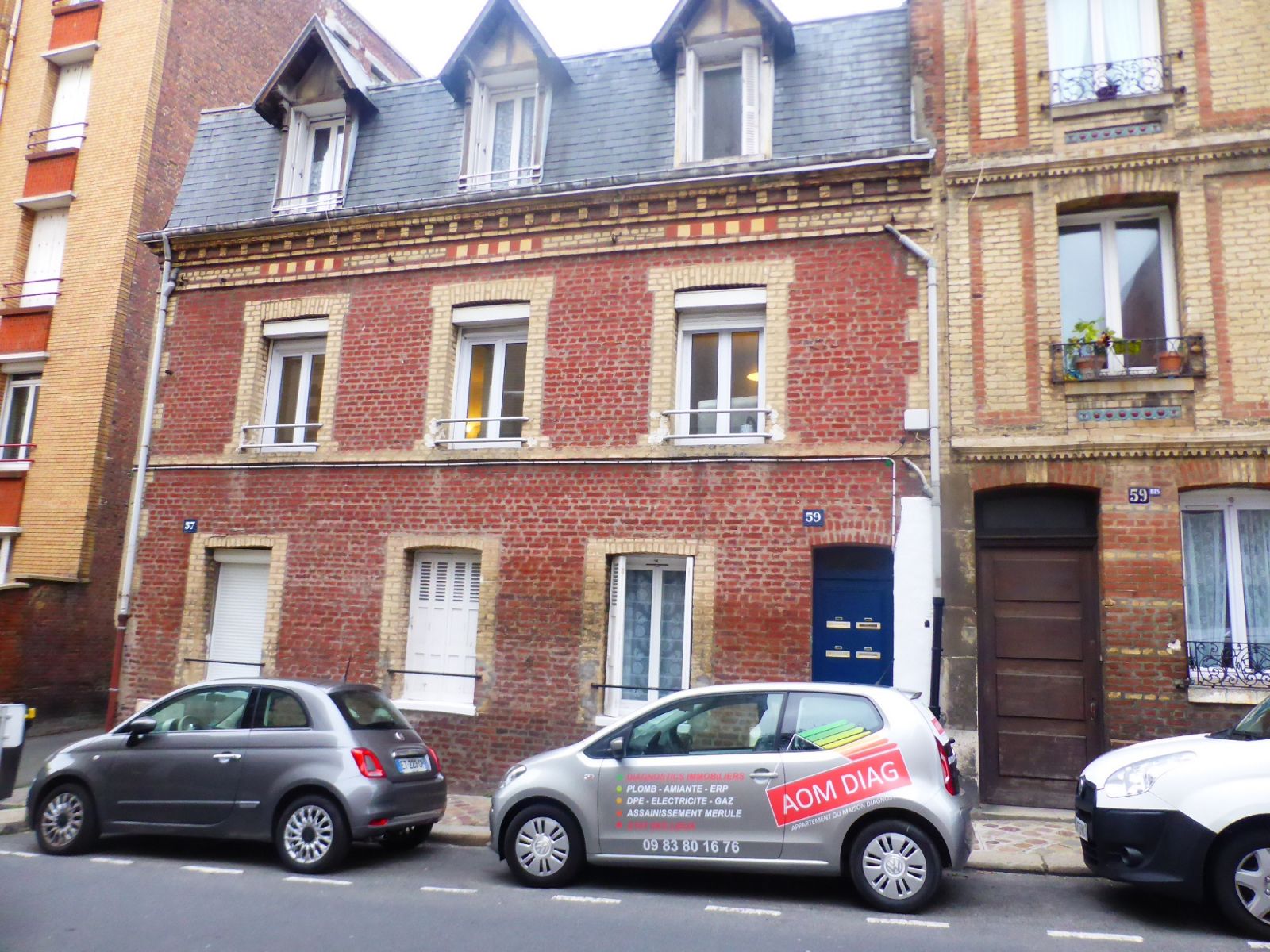 Diagnostics immobiliers vente appartement F3 le Havre